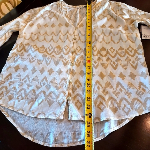 Sonoma Peasant Top in a Cotton/Rayon Blend. NWT. - Picture 15 of 16